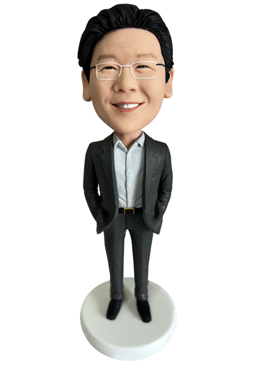 Lawrence Wong (黄循财) Bobblehead Doll