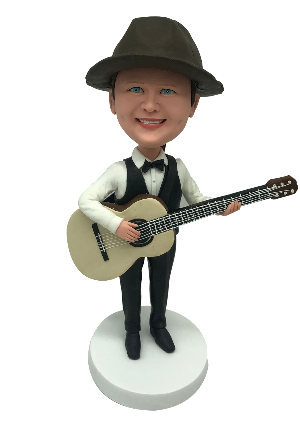 Acoustic Guitar Player Custom Bobblehead