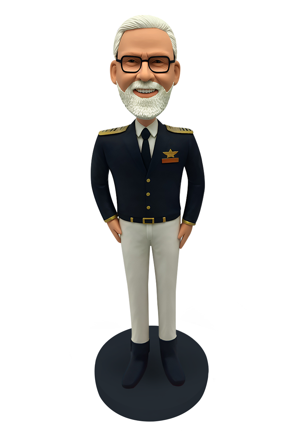 Airline Captain Custom Bobblehead-5