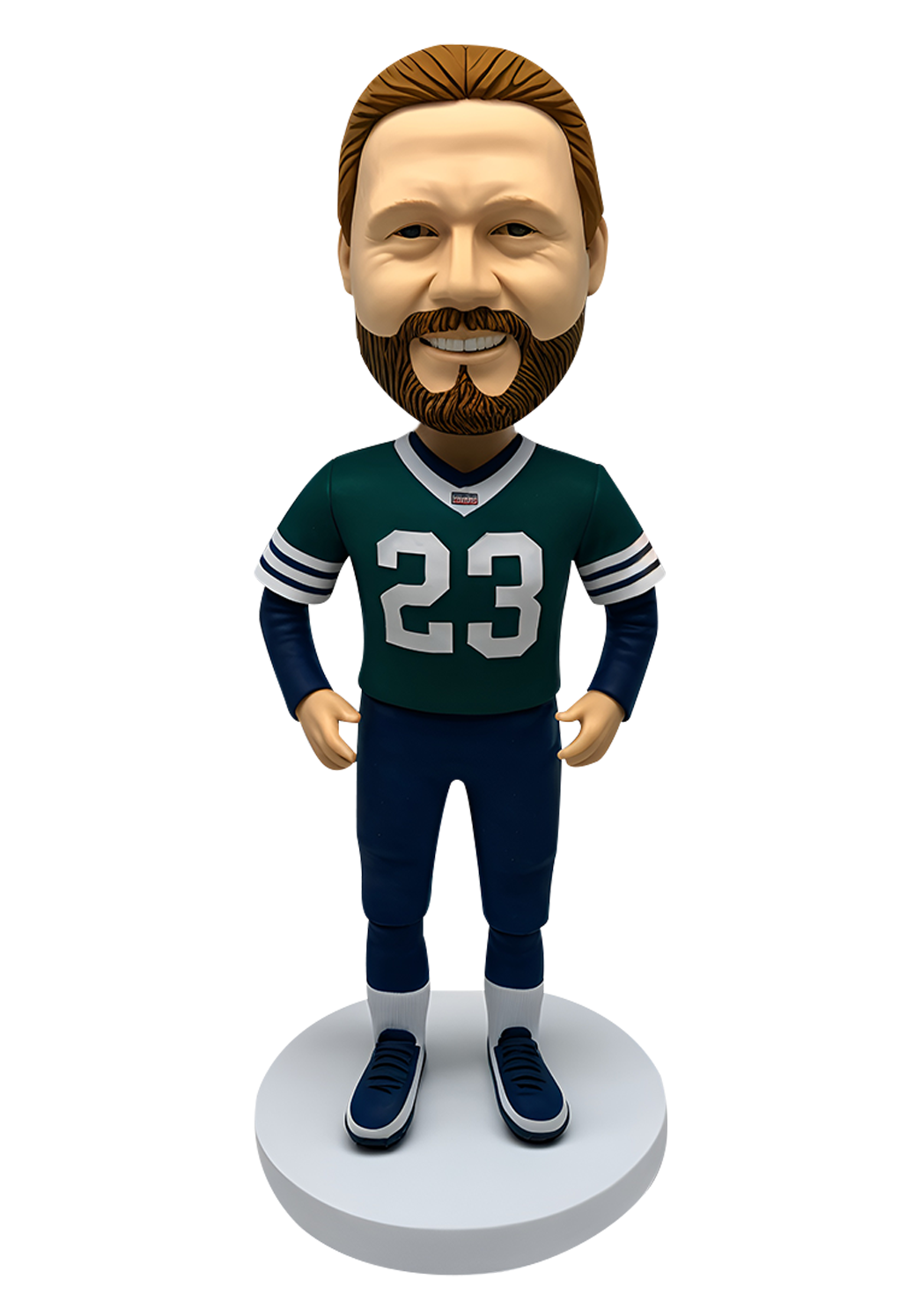 American Football Fan Custom Bobblehead-1