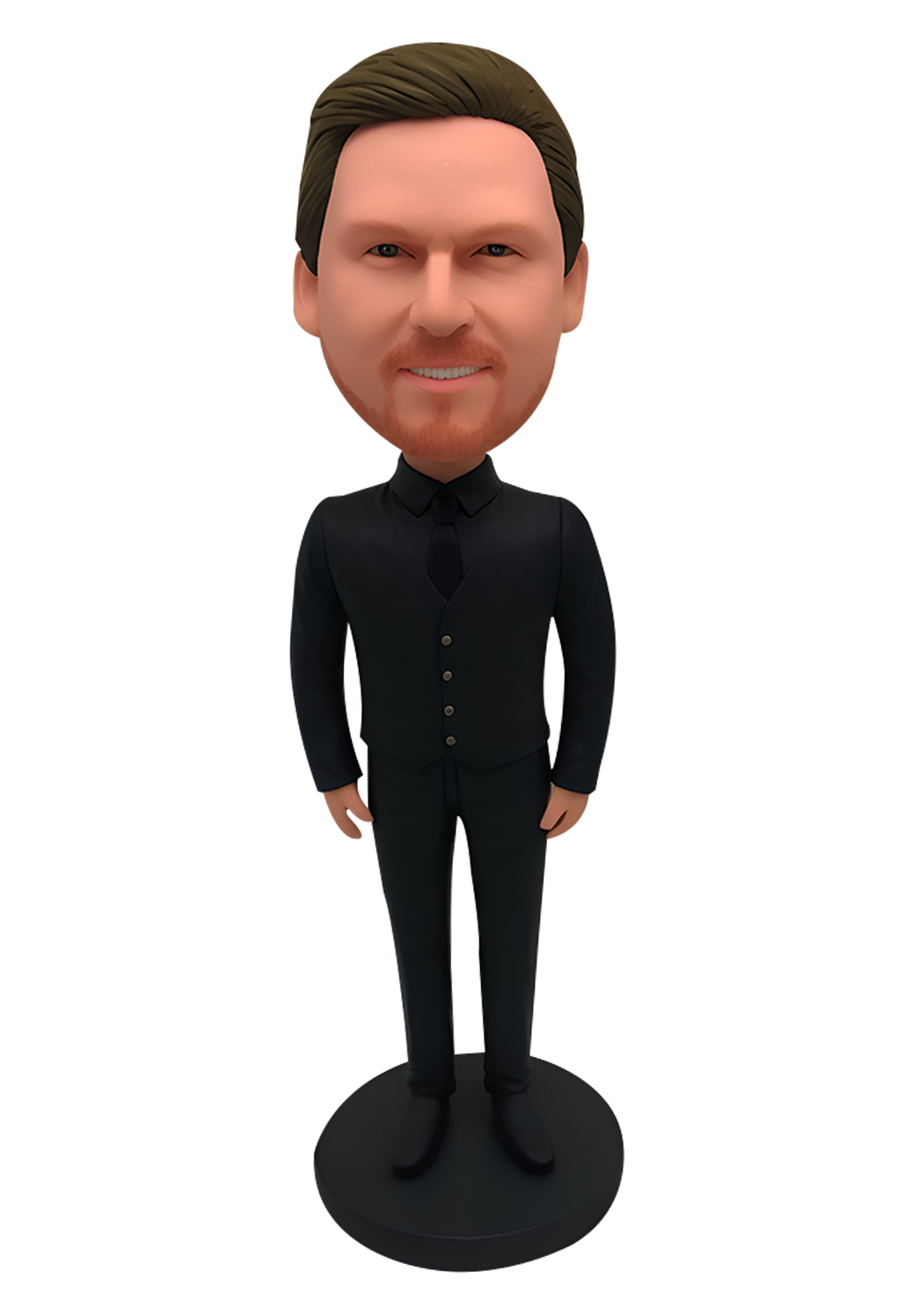 Black Shirt Custom Bobblehead-3