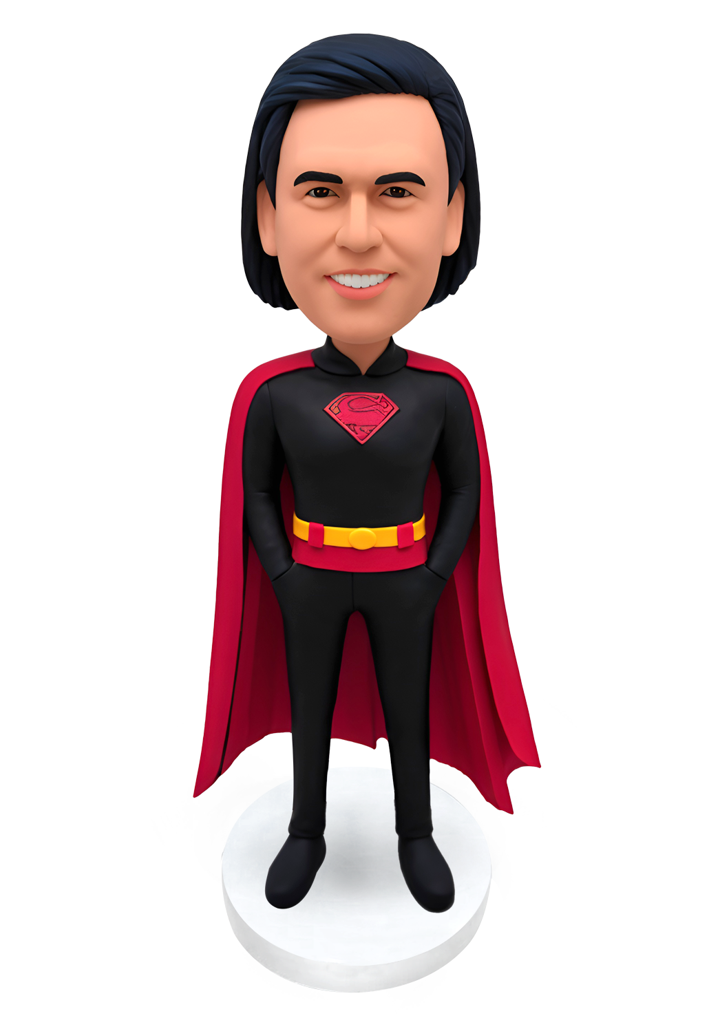 Black Super Buddy Custom Bobblehead