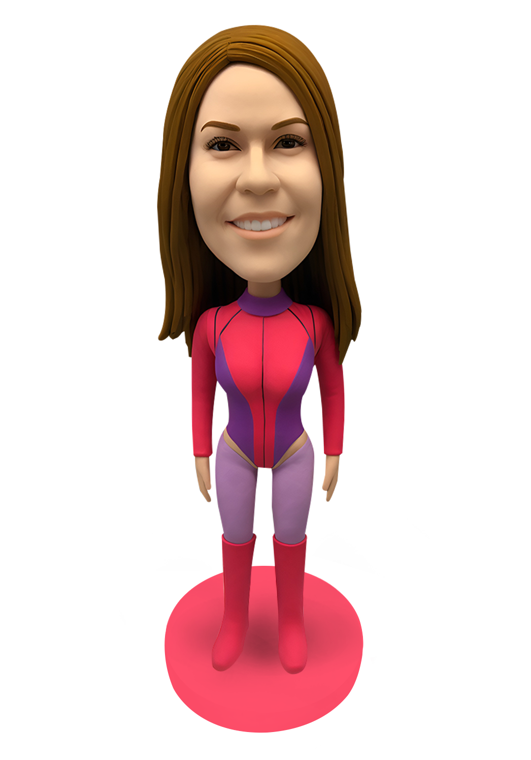 Bodysuit Girl Custom Bobblehead-2