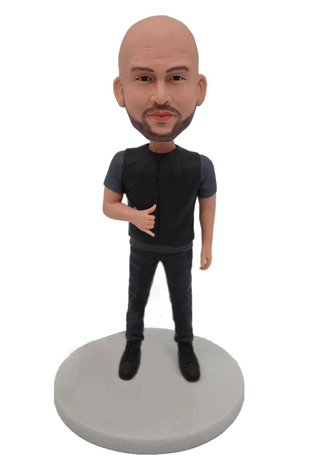Call Me Gesture Custom Bobblehead