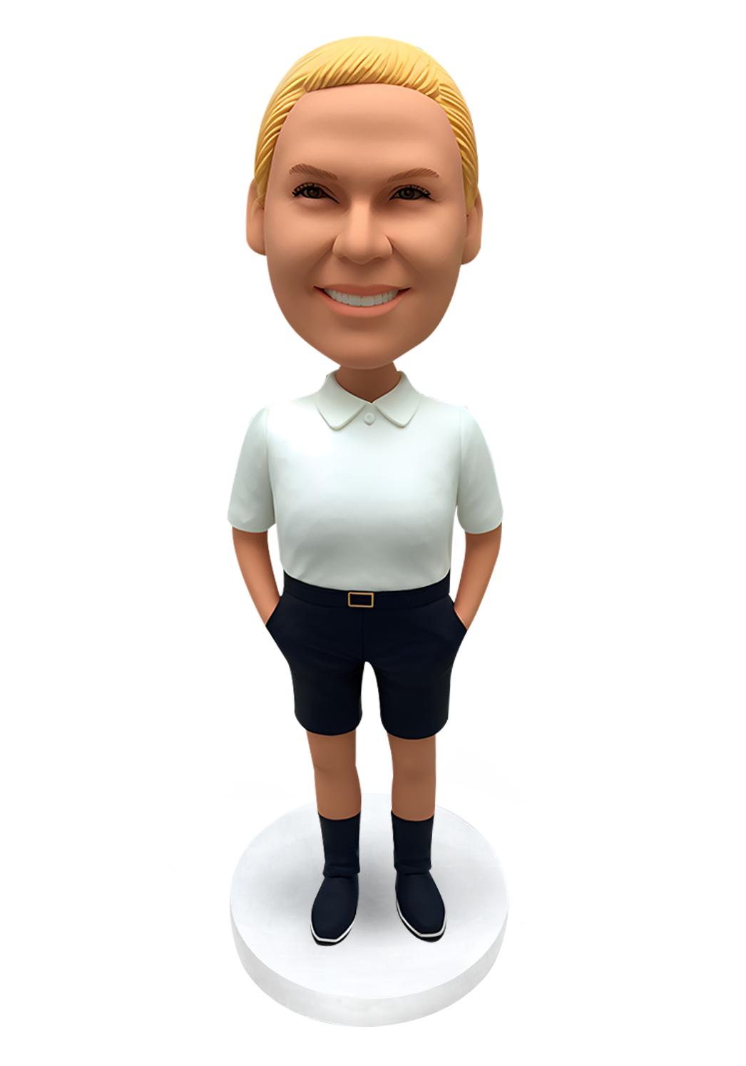 Casual Girl Custom Bobblehead-1