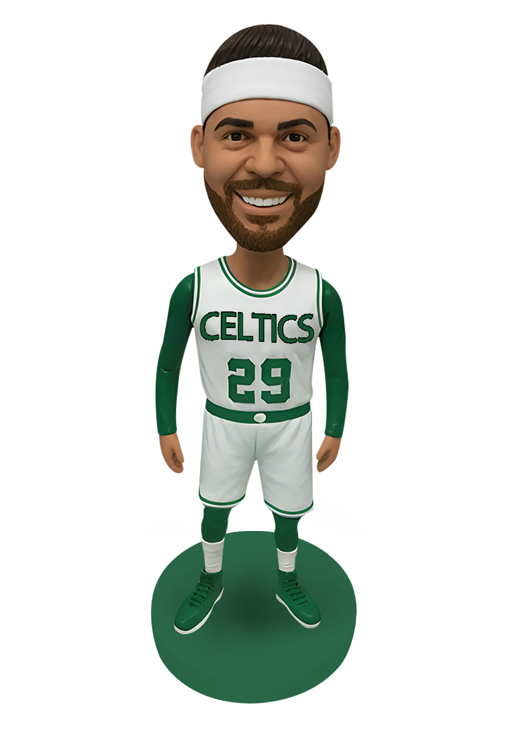 Celtics Basketball Fan Custom Bobblehead