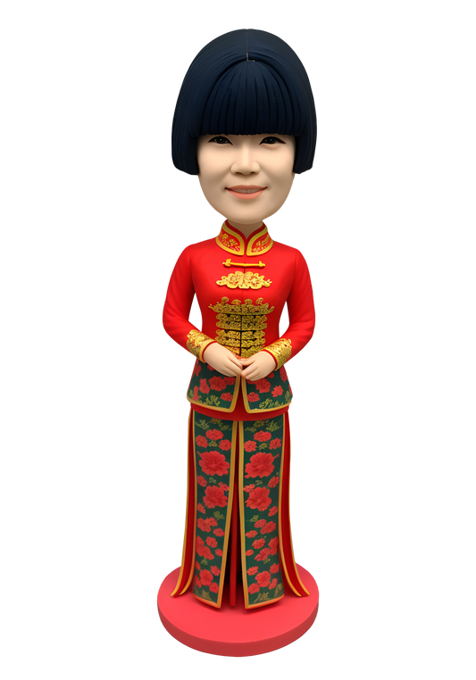 Chinese Outfit Custom Bobblehead-2
