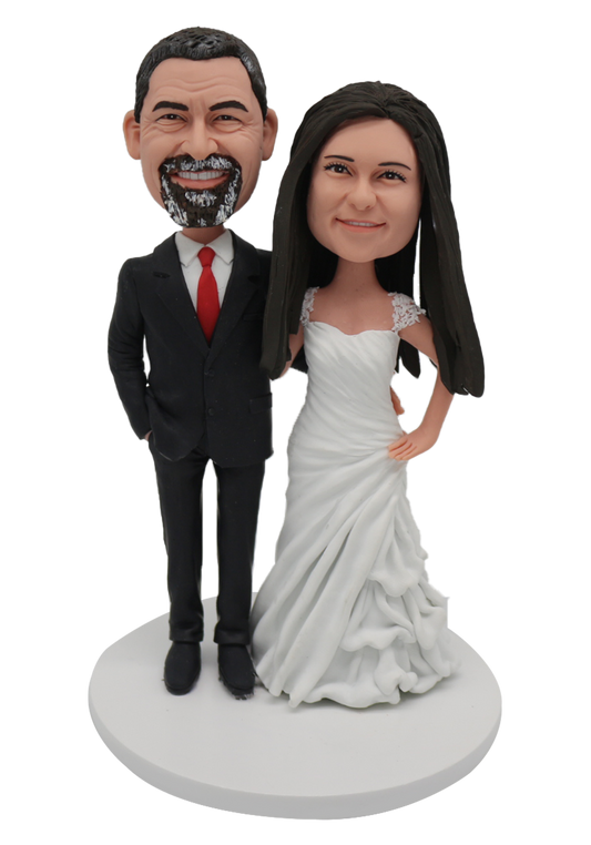 Classic Wedding Custom Bobbleheads-1