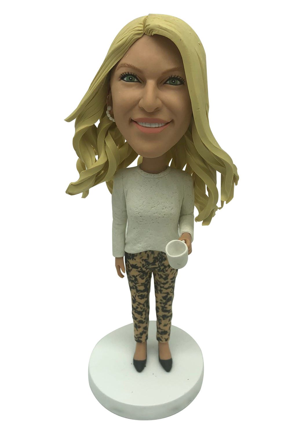 Coffee Girl Custom Bobblehead