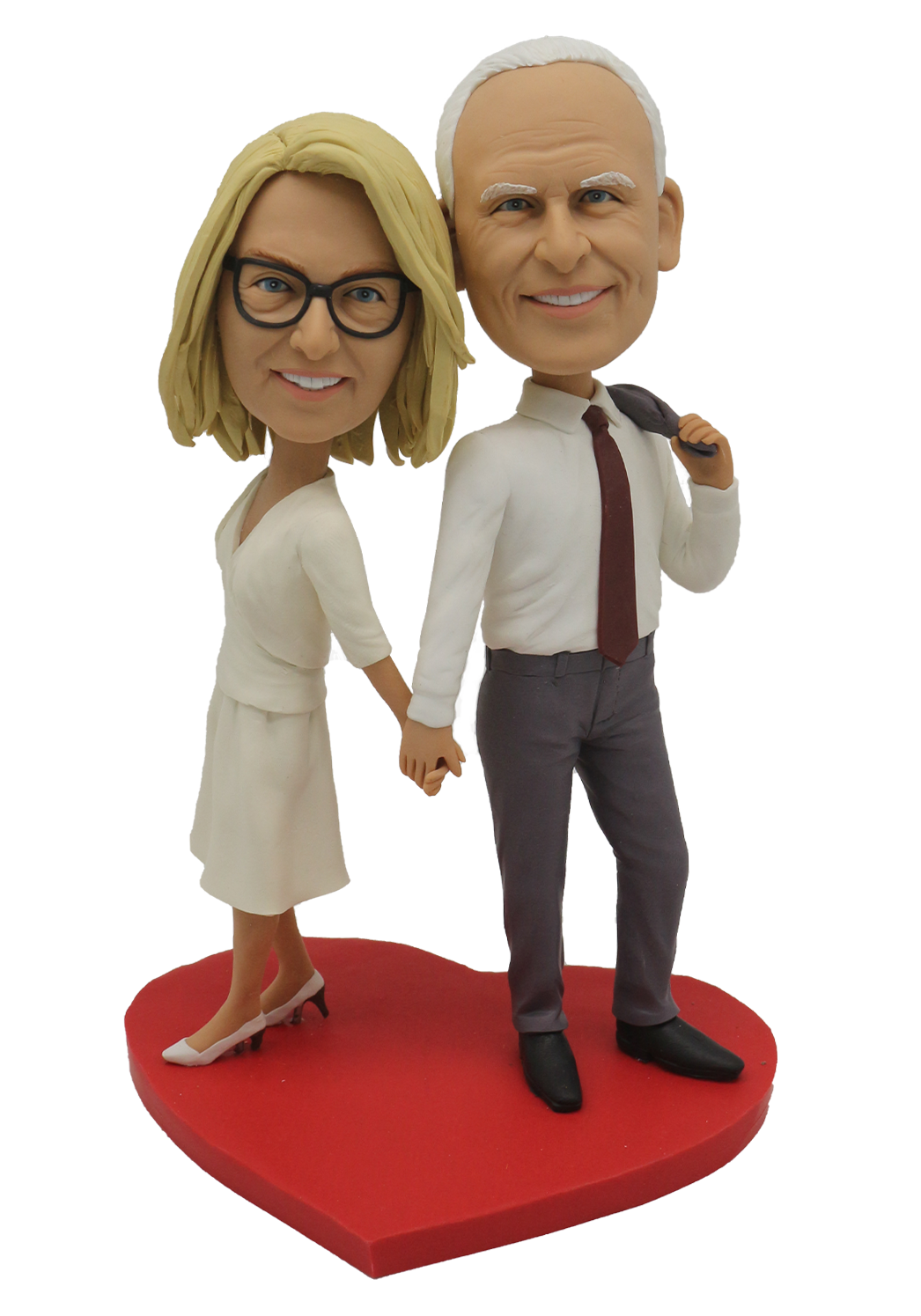 Confident Couple Custom Bobbleheads