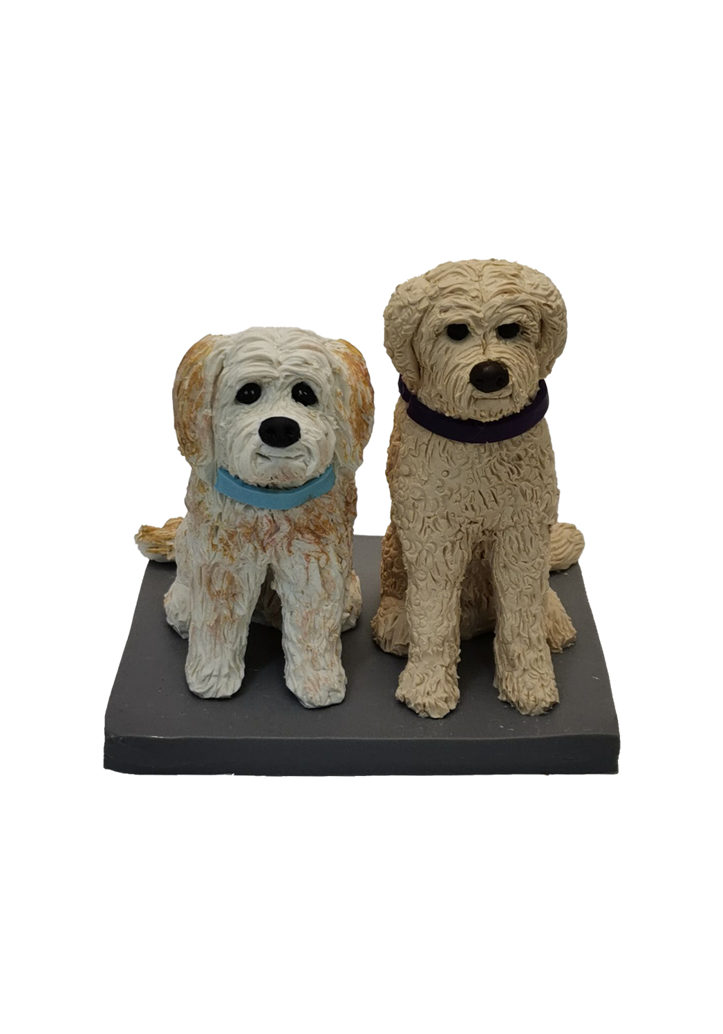 Dog Couple Custom Figurine