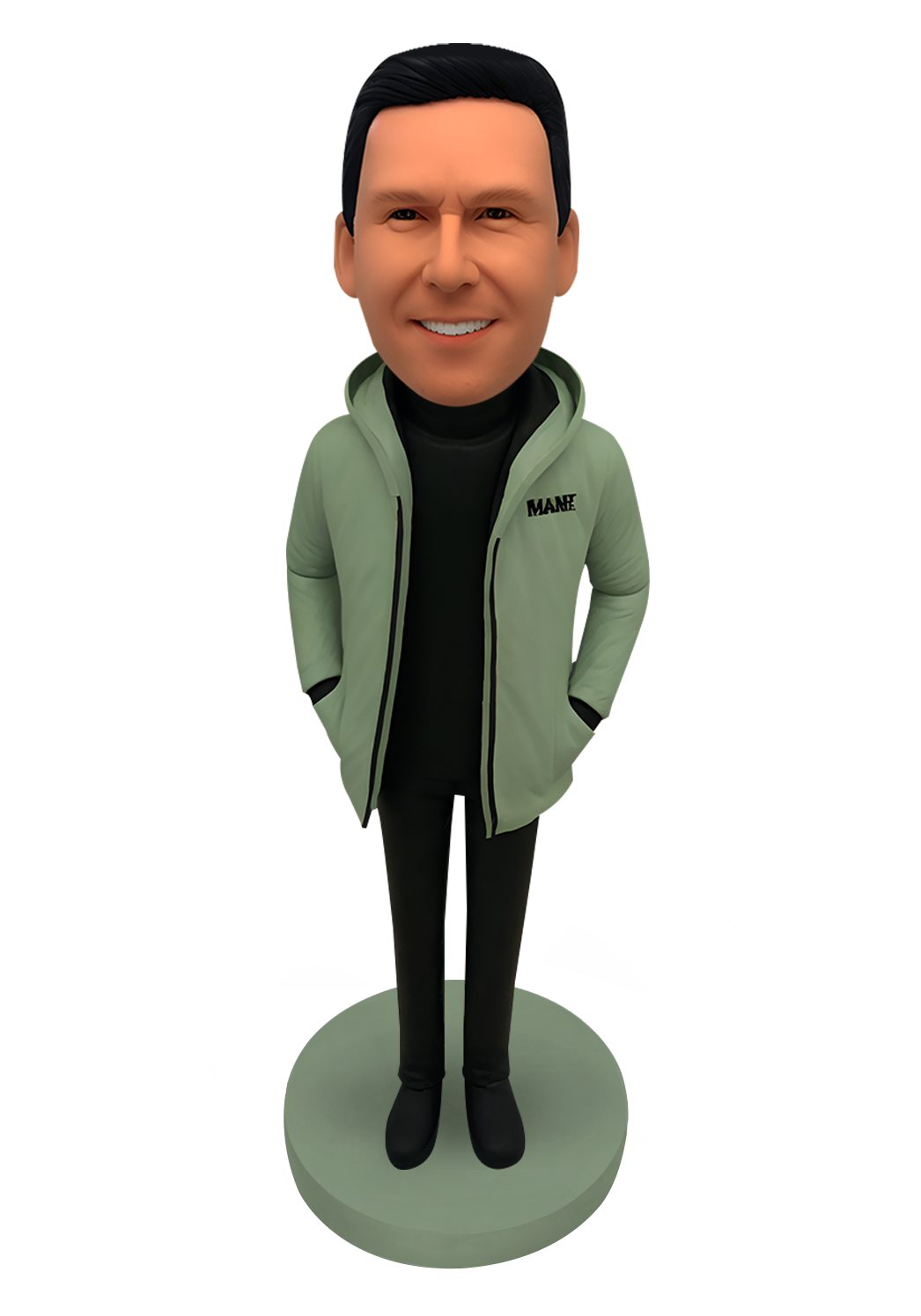 Down Jacket Man Custom Bobblehead-1