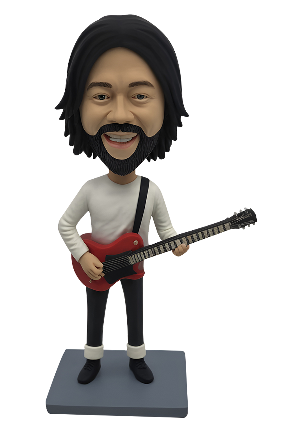 Electronic Guitar Player Custom Bobblehead