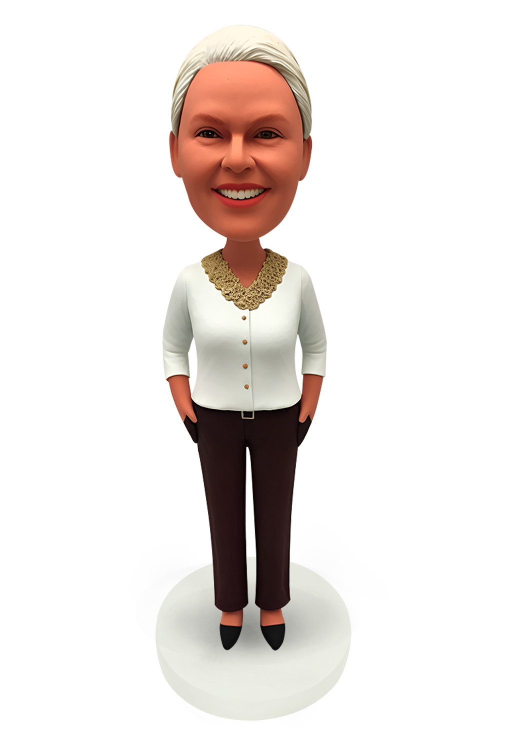 Elegant Woman Custom Bobblehead-2