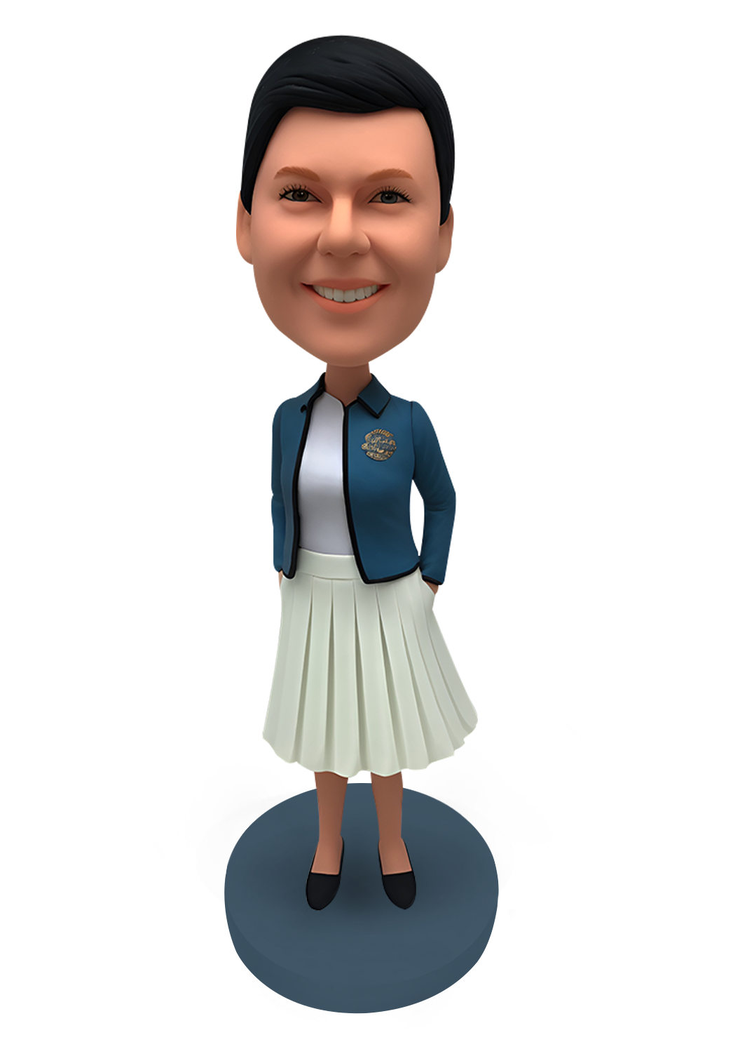 Fashional Woman Custom Bobblehead-13