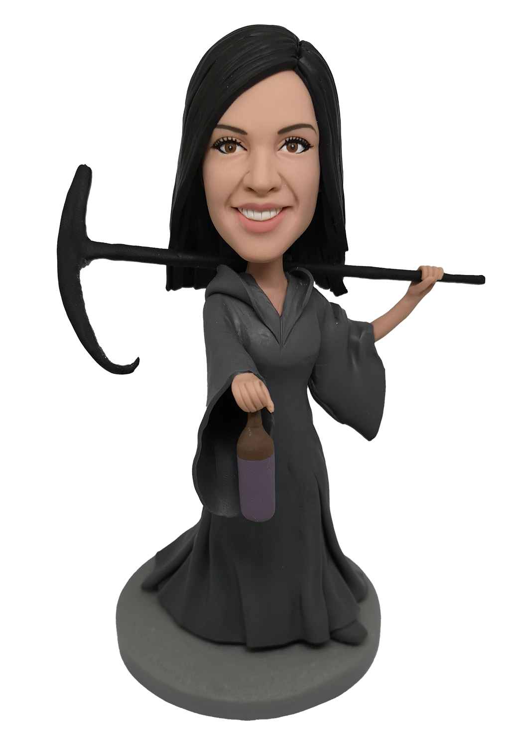 Female Grim Reaper Custom Bobblehead