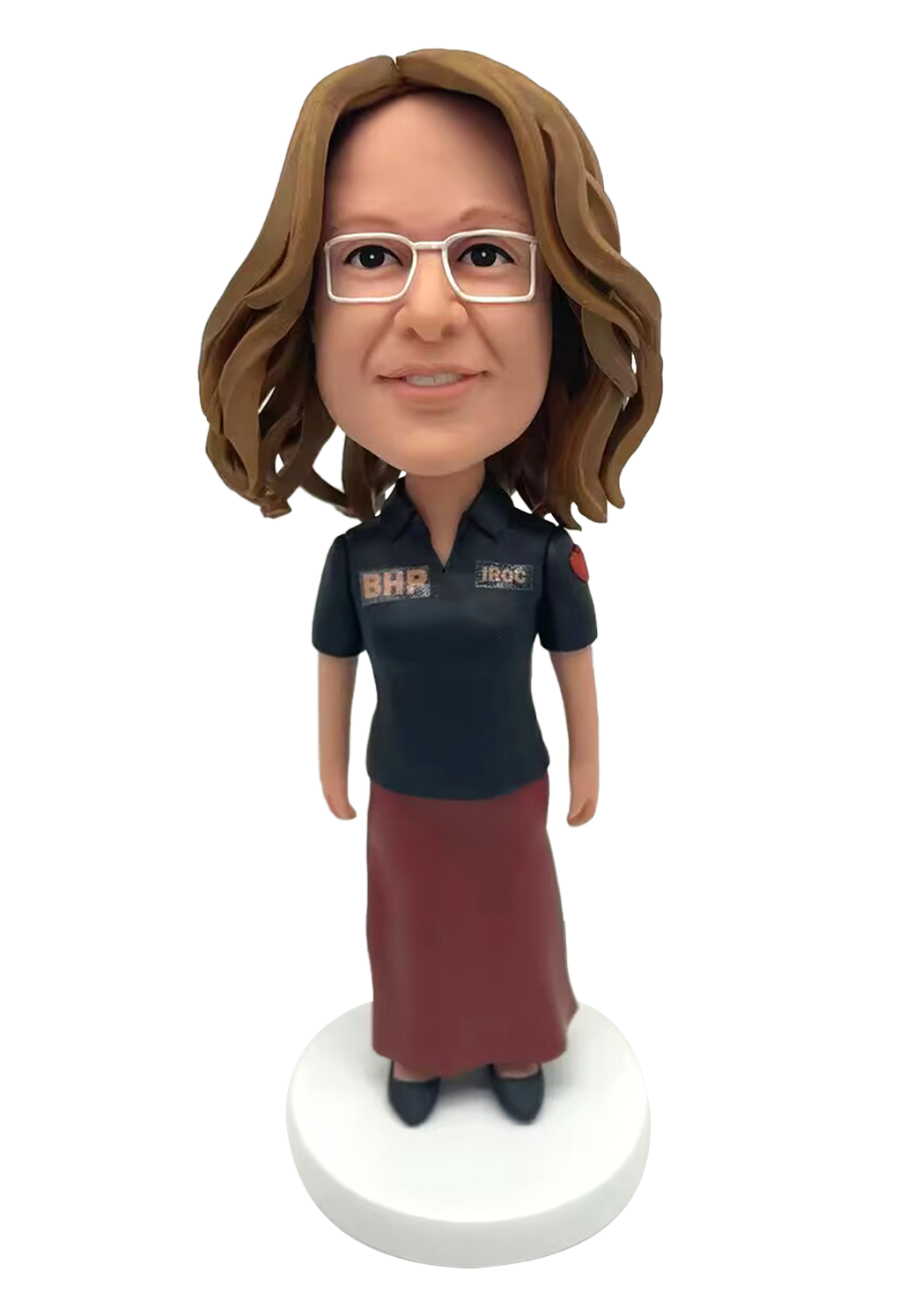 Female Worker Custom Bobblehead