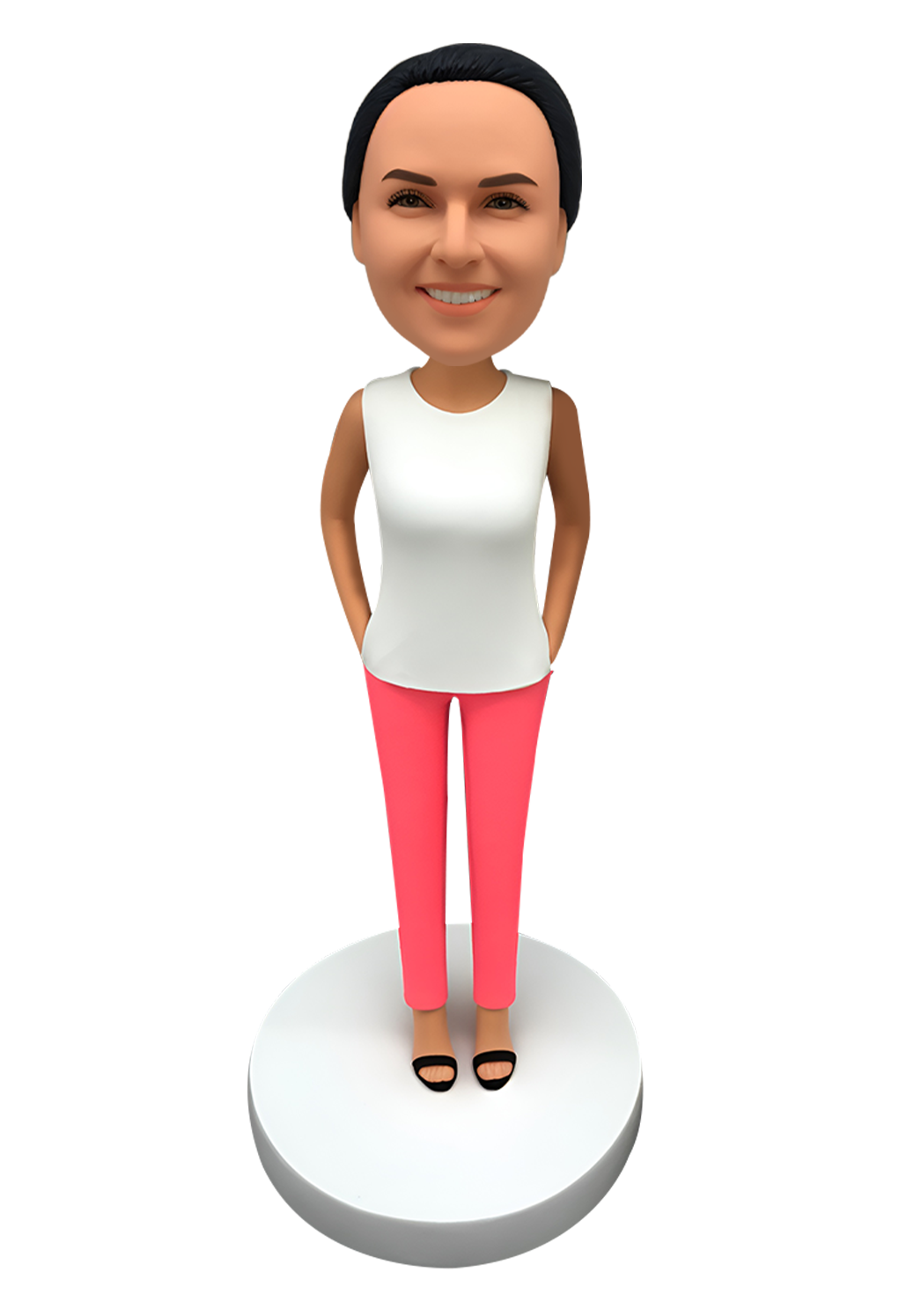 Female in Sandals Custom Bobblehead-1