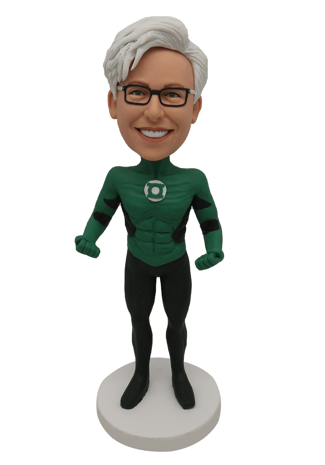 Green Hero Custom Bobblehead
