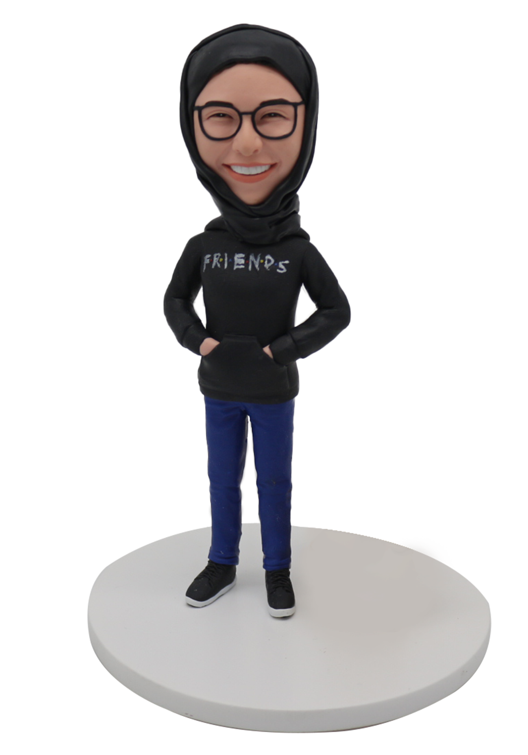 Hijab Woman Custom Bobblehead
