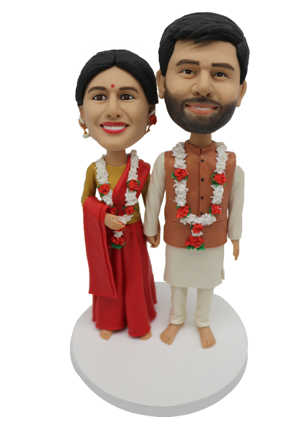 Indian Wedding Custom Bobblehead-1