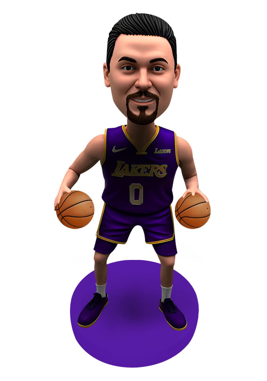 Lakers Basketball Buddy Custom Bobblehead