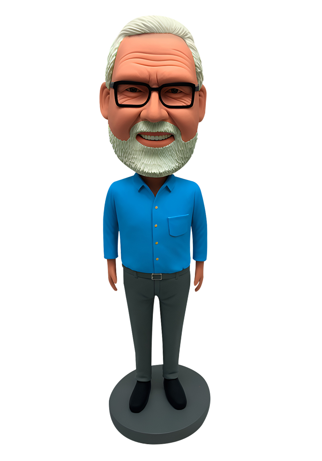 Man in Shirt Custom Bobblehead-3