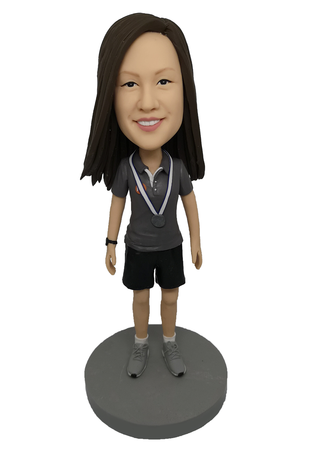Run Girl Custom Bobblehead