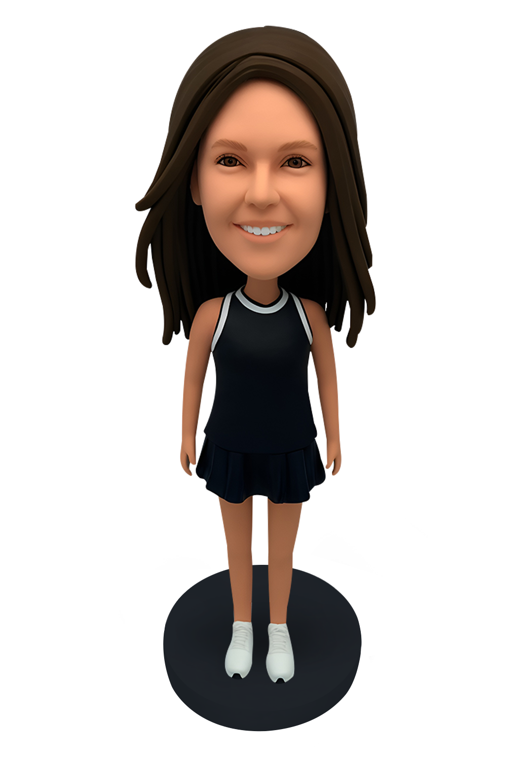 Tennis Girl Custom Bobblehead-3