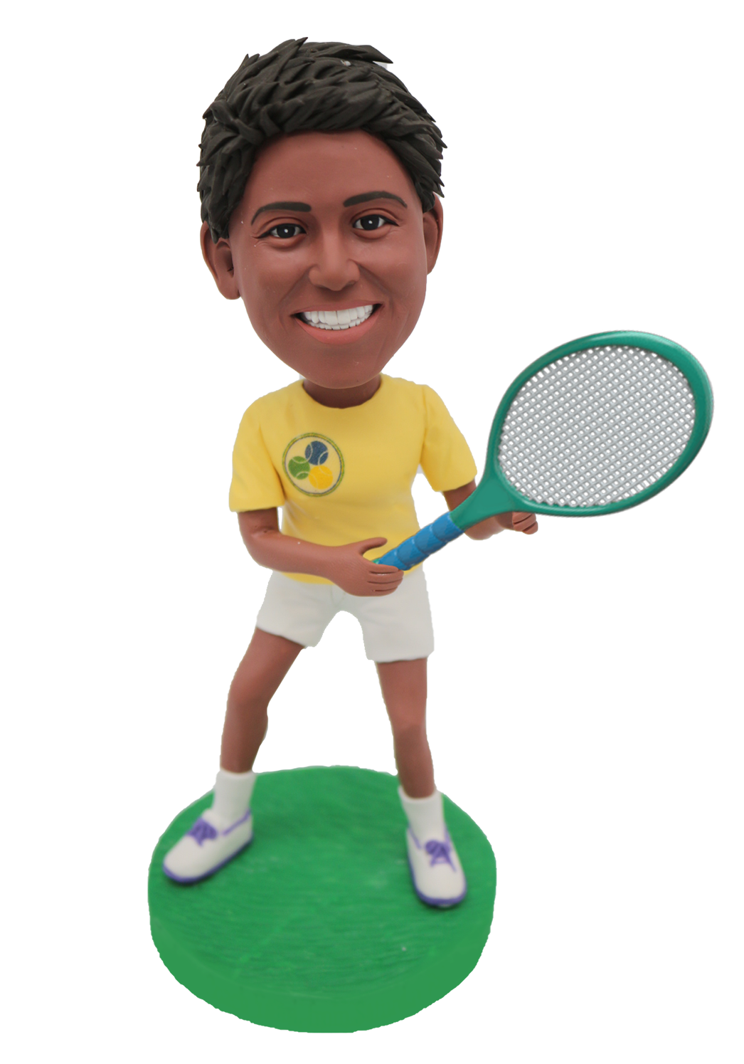 Tennis Girl Custom Bobblehead