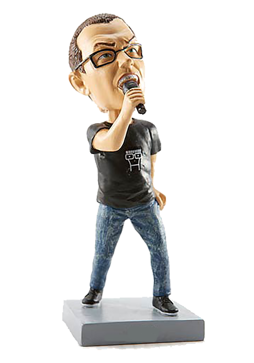 Yelling Singer Custom Bobblehead