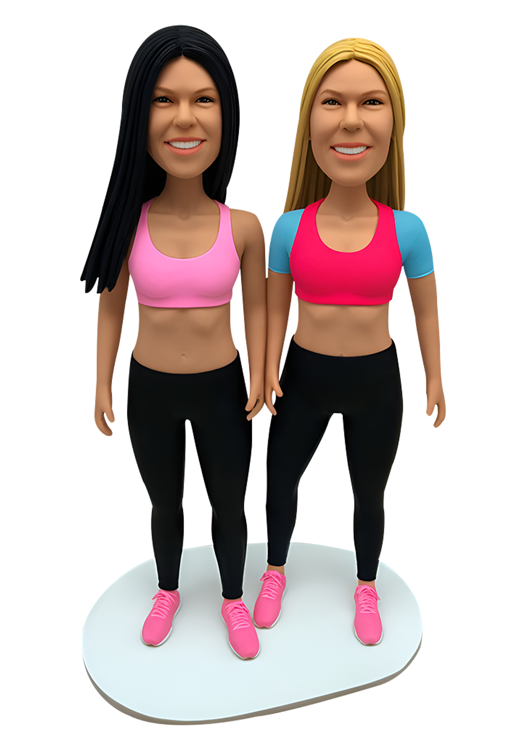 Yoga Besties Custom Bobbleheads