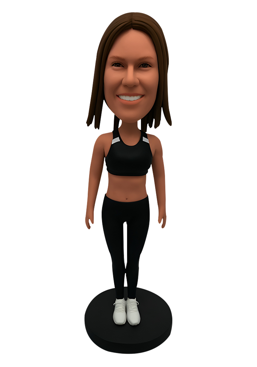 Yoga Girl Custom Bobblehead-1