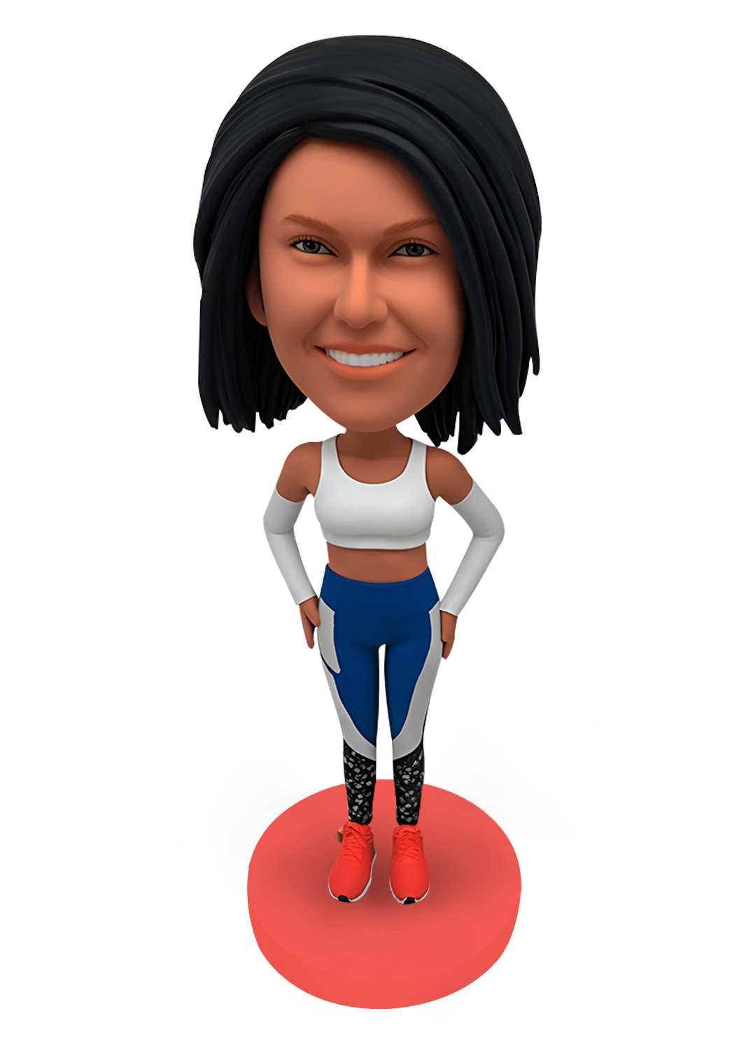 Yoga Girl Custom Bobblehead-3