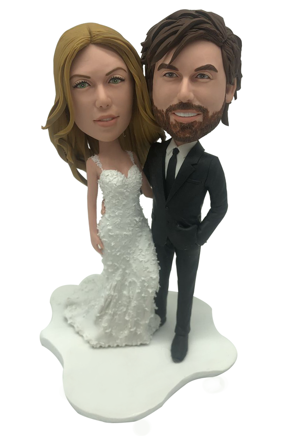 Young Couple Wedding Bobbleheads