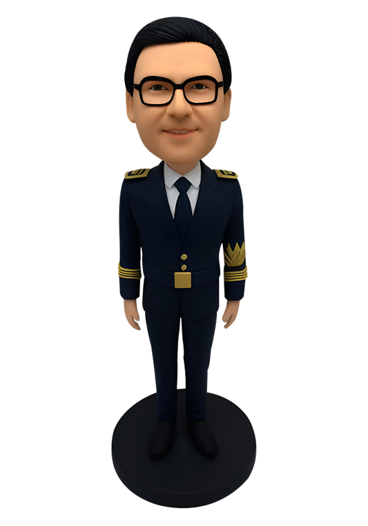 Army Officer Cusom Bobblehead-1