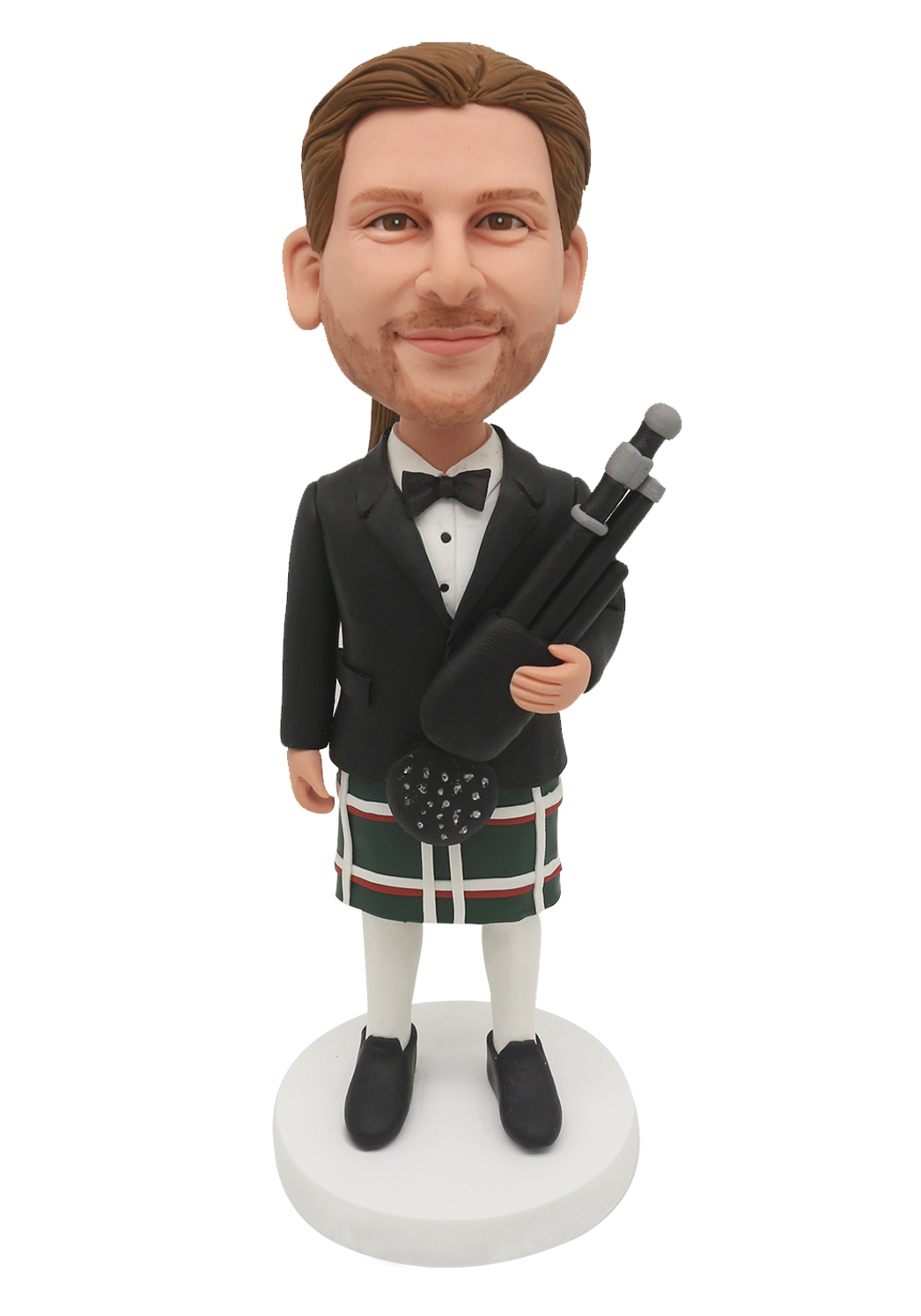Bagpiper Custom Bobblehead