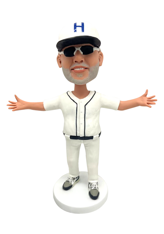 Baseball Fan Custom Bobblehead