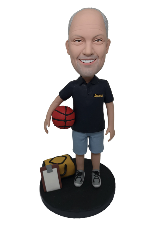 Basketball Coach Custom Bobblehead-2