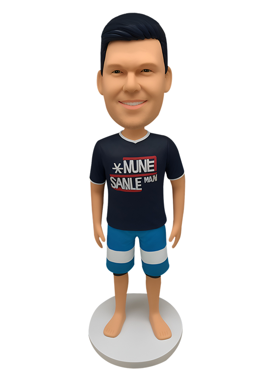 Beach Shorts Cusom Bobblehead-2