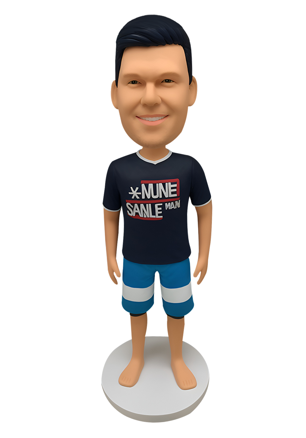 Beach Shorts Custom Bobblehead-2