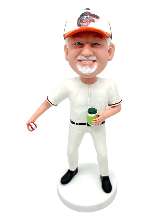 Beer Baseball Buddy Custom Bobblehead