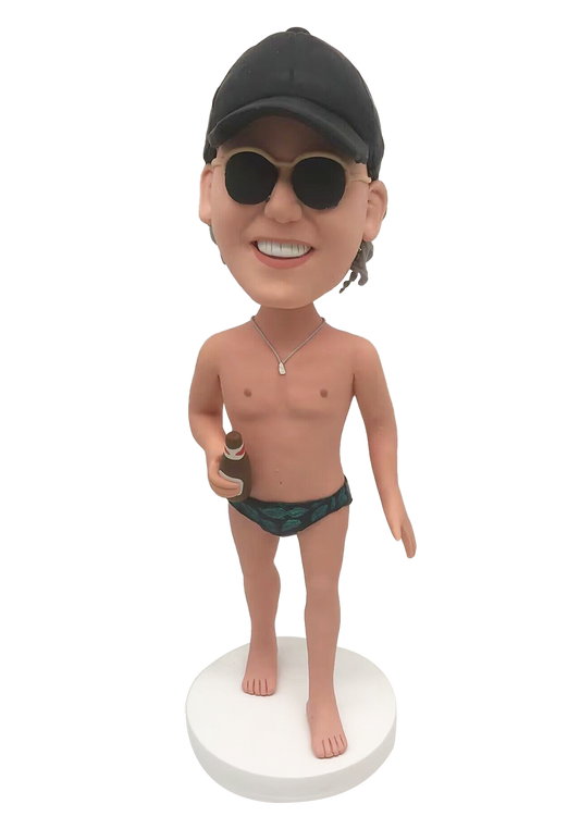 Beer Man Custom Bobblehead