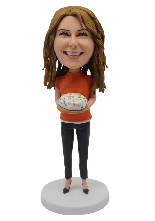 Birthday Woman Custom Bobblehead