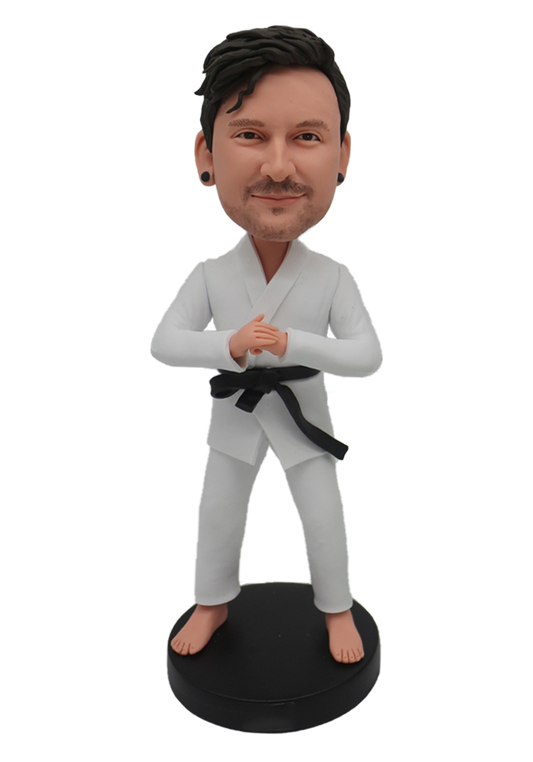 Black Belt Judo Custom Bobblehead