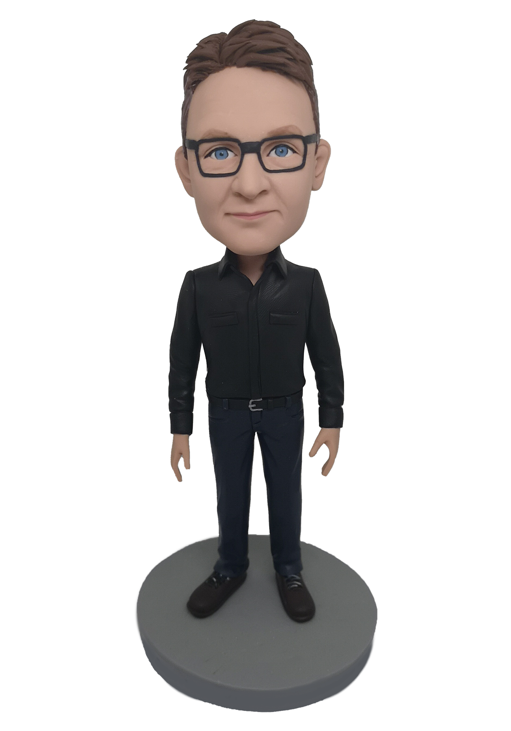 Black Shirt Custom Bobblehead
