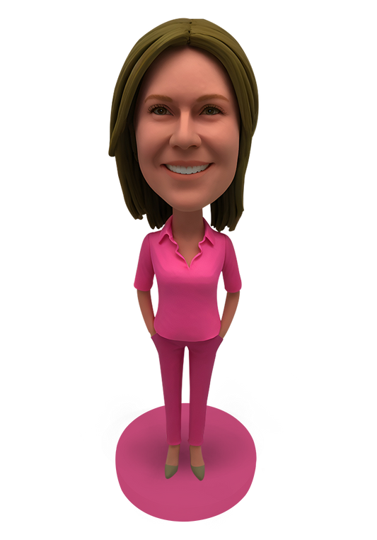 Blouse Woman Custom Bobblehead-1