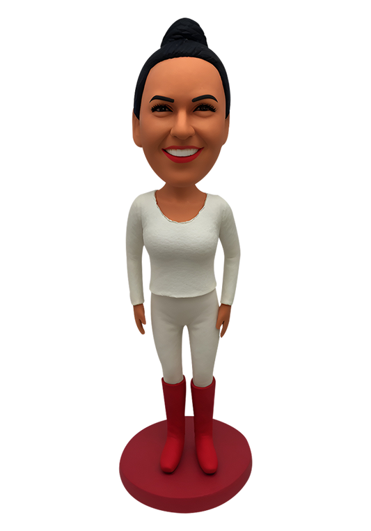 Bodysuit Girl Custom Bobblehead-1