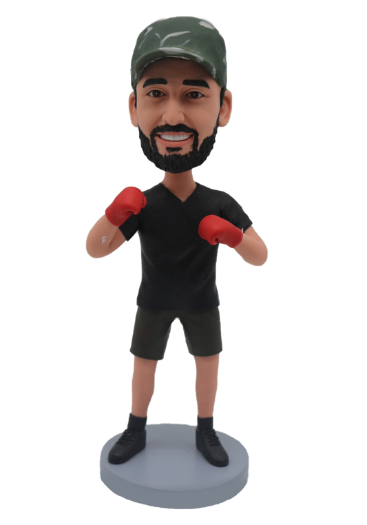 Boxing Man Custom Bobblehead-1