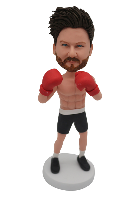 Boxing Man Custom Bobblehead-2